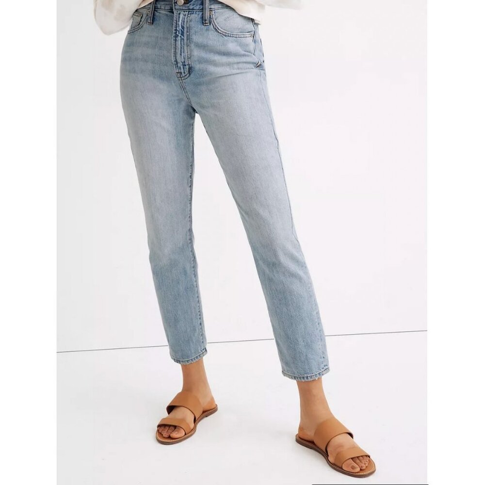 Madewell Womens $128 Curvy Perfect Vintage Jean Fitzgerald Wash Size 25 K7526 - Picture 2 of 8